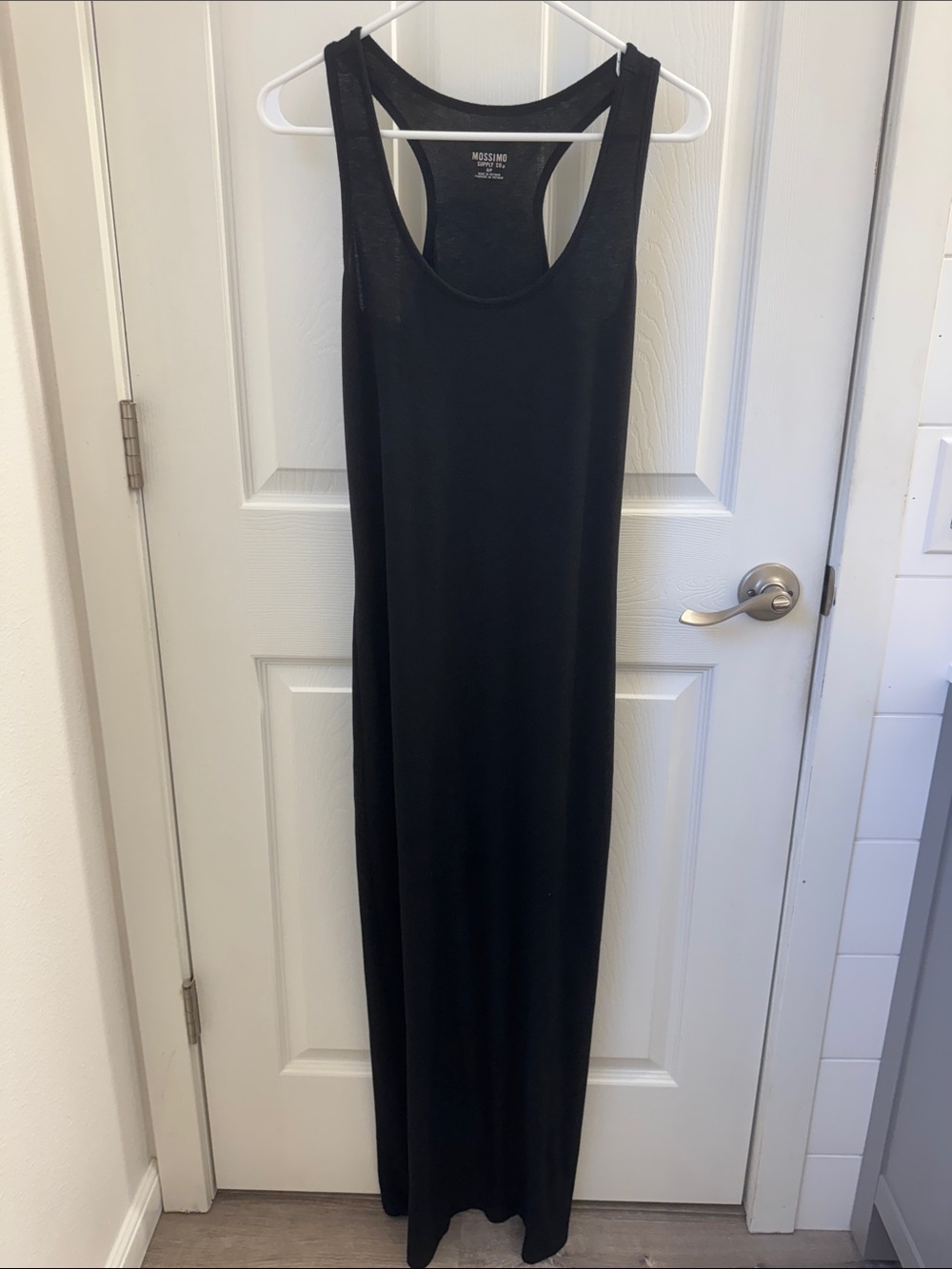 Mossimo Supply Co. Black Racerback Maxi Dress - Sleek Tank Style